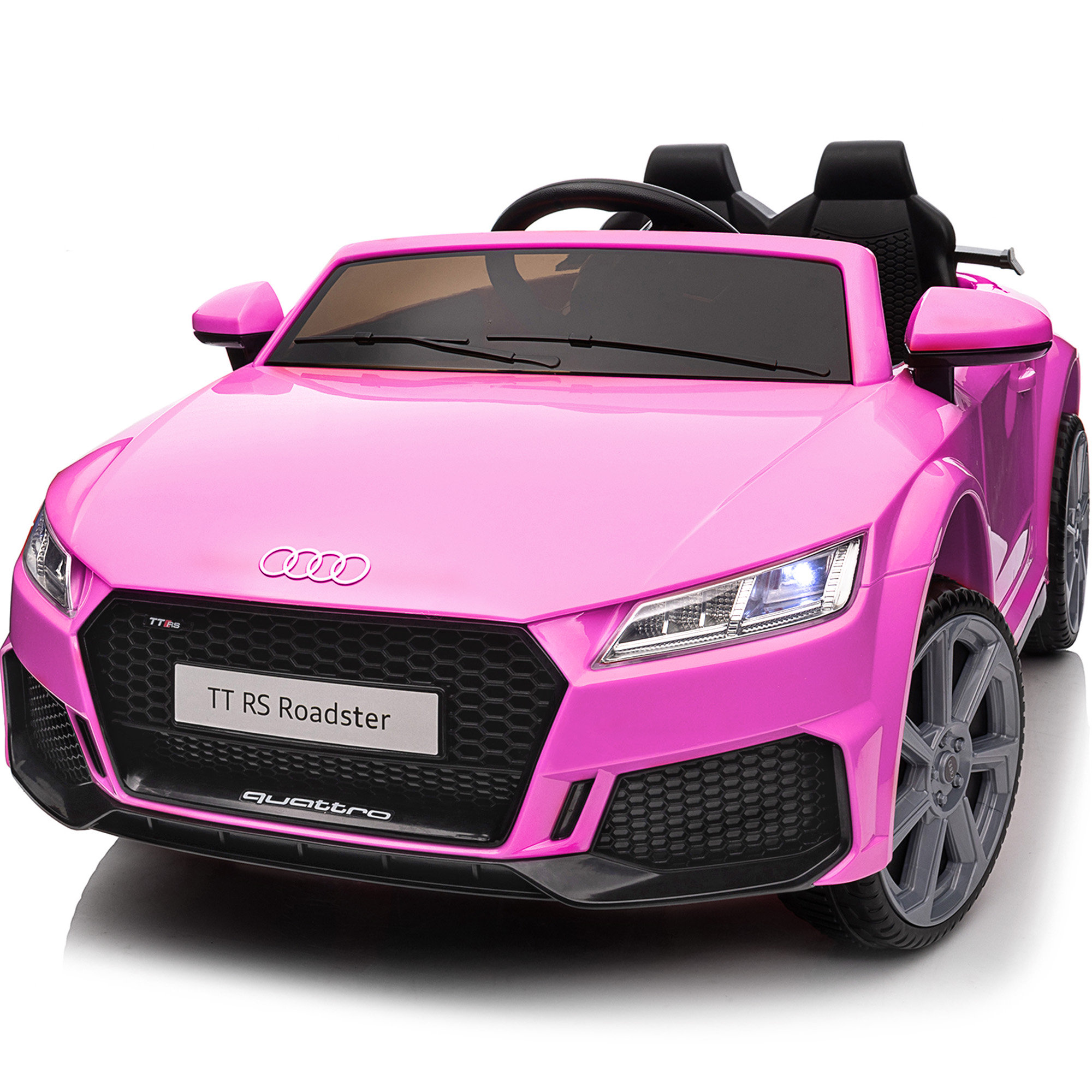 Outfunny 12V Licensed Audi TT RS Ride on Car Electric Toy Car for Kids Reviews Wayfair